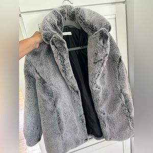 Topshop Fur Jacket